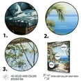 thumbnail image 3 of Designart "Retreat in the Dominican Tropics I" Nautical & Beach Floater Framed Wall Decor, 3 of 7
