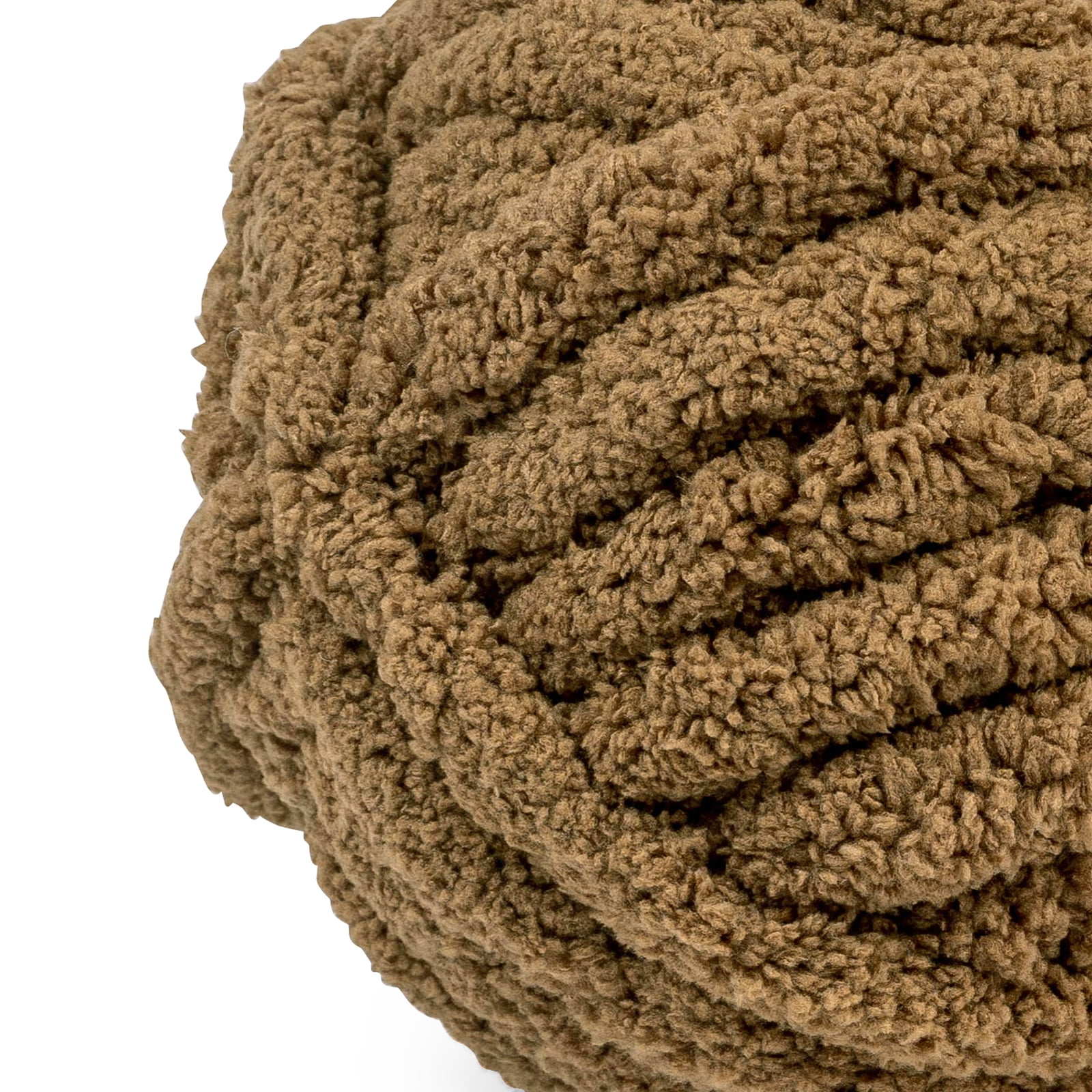 Crafted by Catherine Brown Chunky Chenille Jumbo Yarn, 41 yards, 10.5oz/300g (2 Pack)