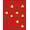 Red, Pattern 1, variant on ODIKA 4'x6' Machine Washable Non-Slip Area Rug, Jingle Bell Pathway Seasonal Celebration Festivity Entrance High Traffic Rug, Red, 739309
