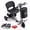 Gunmetal-1, variant on Arshin Mobility Scooters for Seniors & Adults,48V 200W Ultra-Lightweight Mobility Scooter with 300lbs,Foldable Electric Wheelchair 8 Miles Rang,2 Batteries,3.5Mph Variable Speed(Purple)