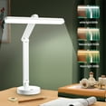 thumbnail image 1 of Lámpara de escritorio LED plegable con 3 temperaturas de color y atenuación continua | Protección ocular contra la luz azul | Soporte para teléfono y bolígrafo | Conexión USB, 1 of 6