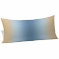 thumbnail image 2 of Blue Yellow Ombre Body Pillow Covers 20"x60", Farmhouse Modern Gradient Art Soft Brushed Microfiber Breathable Throw Pillow Covers, Pillowcase with Zipper for Couch Sofa Bedroom Living Room, 2 of 9