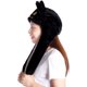 thumbnail image 3 of Gorro de murciélago de peluche con orejas móviles y saltarinas, accesorio de fiesta Y2K para niños y niñas, 3 of 5