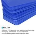 thumbnail image 4 of Uxcell Blank Waterproof Eyelet Hole Plastic Tags for Product Identification Tags,2.5x4cm/0.98x1.57" Blue 100 Pack, 4 of 6