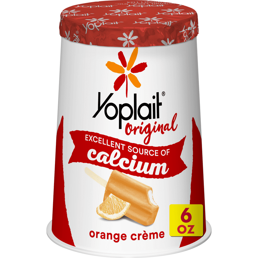 Yoplait Original Yogurt, Orange Crème, Low Fat Yogurt, 6 oz