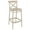 Taupe, variant on Compamia Cross Contemporary Resin Indoor Outdoor Bar Stool Taupe