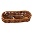 thumbnail image 1 of Canasta de almacenamiento de Cubios Tejidos, Cesta de Desagüe apilable imitación rathetica imitación ratan casor de pan de ratan, 1 of 7