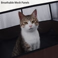 thumbnail image 2 of XIBUFE 2026 New Dog Playpen,Foldable Dog \U0026 Cat Playpen,Oxford Cloth Pet Tent,Scratch-Resistant Indoor Pet Cage,Portable Puppy \U0026 Kitten Pen with Breathable Mesh,Grey \U0026 White, 2 of 7
