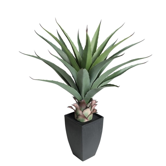 30” Agave Artificial Plant With Pot