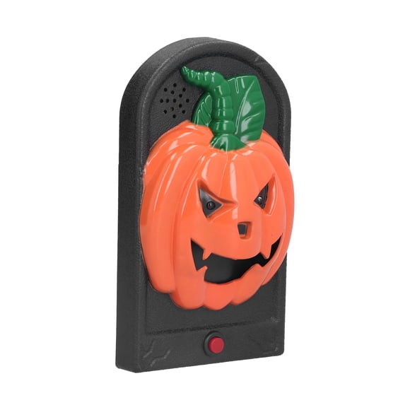 Timbre de calabaza, Timbre de calabaza de Halloween Decoración de calabaza de terror Decoración de Halloween Diseño a prueba de futuro