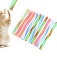 thumbnail image 4 of Juguete para gatos NikouMX 10 piezas resorte plegable multicolor, 4 of 8