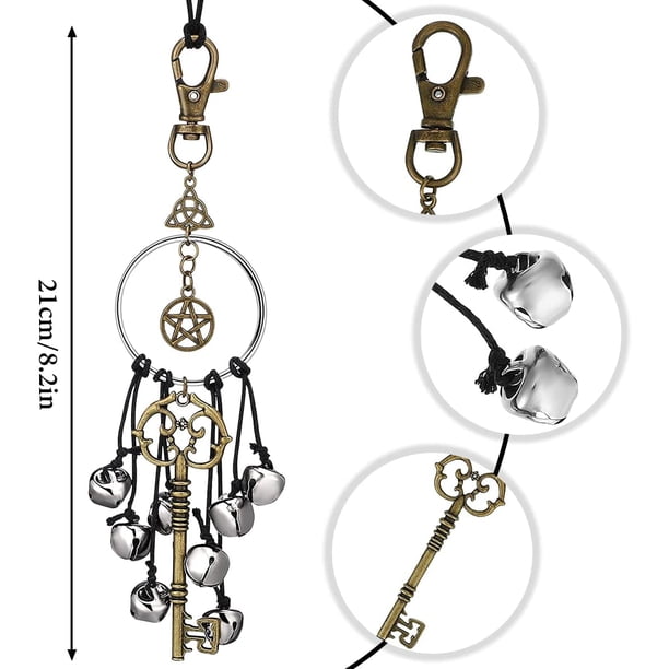 Campanas De Bruja Para Decoración Y Protección - Colgante De Metal Para Puerta O Ventana
