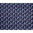 thumbnail image 4 of oneOone Polyester Lycra Medium Blue Fabric Chevron Geometric Dress Material Fabric Print Fabric By The Yard 56 Inch Wide, 4 of 4