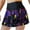 Purple Cloud, variant on Faye+Florie Holly Tennis Skirt (Color Stripe, Large)