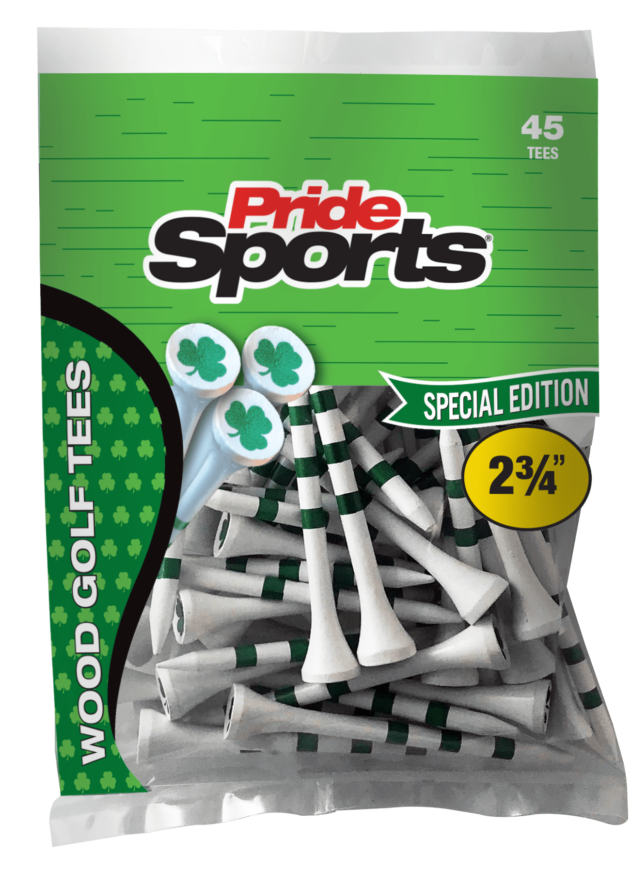 2-3/4' Novelty 45ct Shamrock Tees