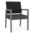 thumbnail image 1 of Pemberly Row Waiting Reception Guest Chair Wood Frame in Gray, 1 of 5