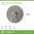 thumbnail image 5 of Symmons 5590STNTRM Elm Traditional Valve Trim Only - Nickel, 5 of 7