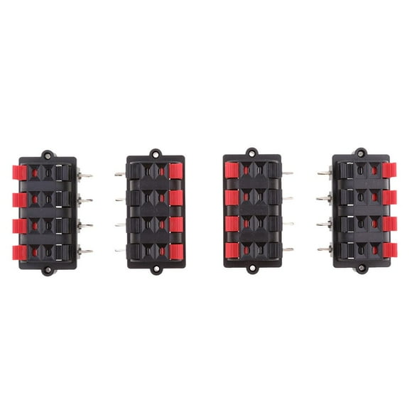 Tachiuwa Push Type Speaker Terminals / Push-Type Speaker Terminal Connector 8 Way 2 Row