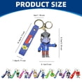 thumbnail image 3 of Liquidation! Jeu Mobile Brawl 3D Porte-Clés Pendentif Sac Accessoires de Voiture, 3 of 5