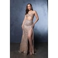 thumbnail image 3 of Women's Royal Queen evening elegant Dress Sleeveless Sequin Sheath Gala Gown RQ8160 Dustyblue 12 New Year's Eve, 3 of 9