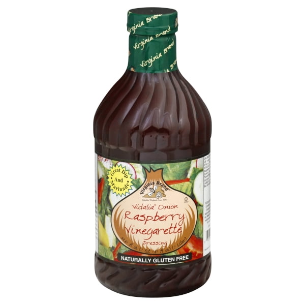 Virginia Brand Vidalia Onion Raspberry Vinegarette Dressing, Net. Wt. 33.81oz
