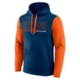 thumbnail image 2 of Men's Fanatics Navy/Orange Chicago Bears Outline Pullover Hoodie, 2 of 3