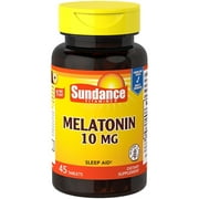 2 Pack - Sundance VItamins Melatonin 10 mg, 45 ea