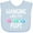 AE-Light Blue, variant on Inktastic Easter Hanging with My Peeps Pastel Bunnies Boys or Girls Baby Bib