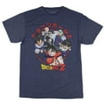 thumbnail image 5 of Dragon Ball Z Super Men's Goku Vegeta Krillin Character Group T-Shirt, 5 of 7