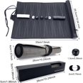 thumbnail image 4 of PU Travel Backgammon Games, Foldable Chess Board Games, Roll Up Travel Game, Portable Lightweight Backgammon Game Set, 4 of 7