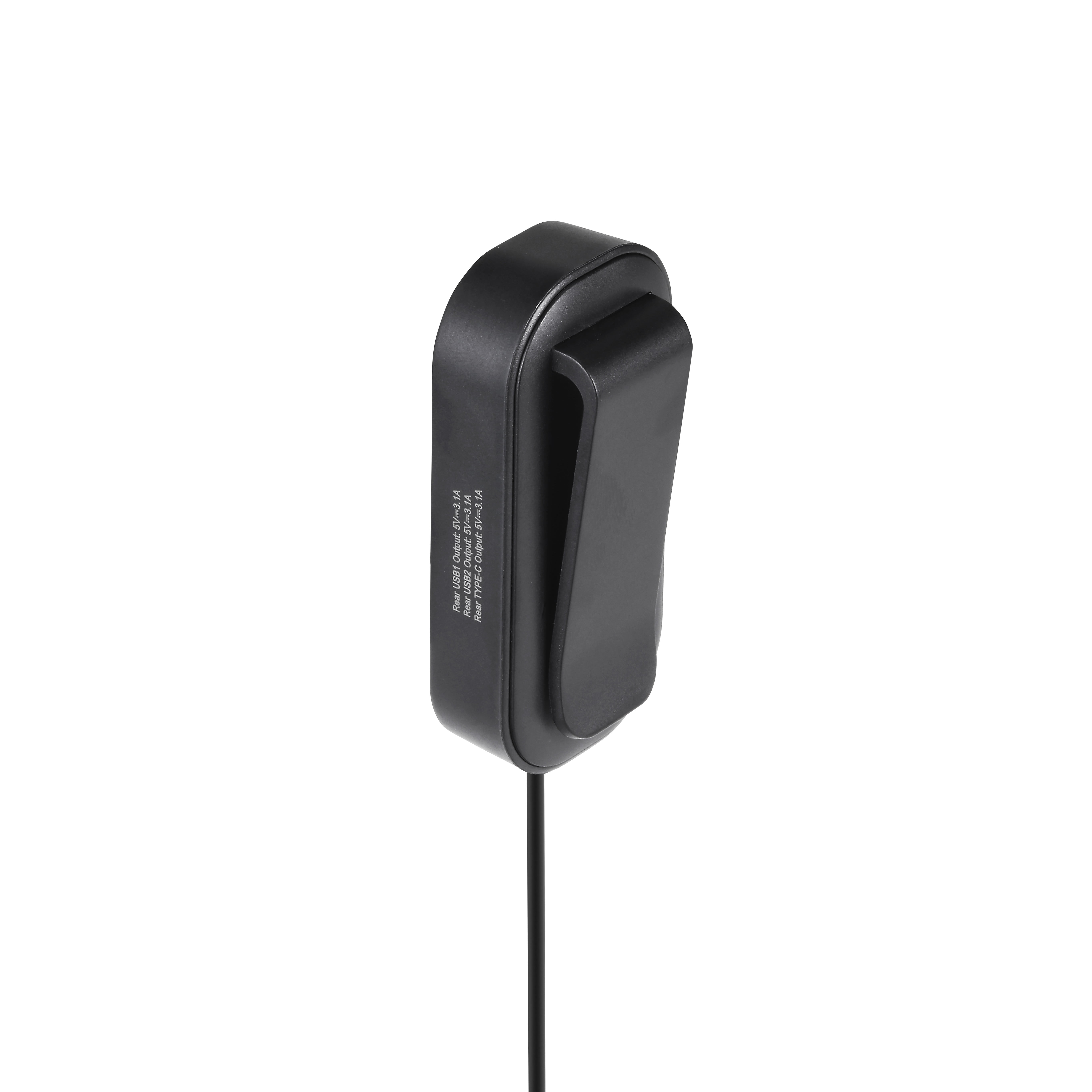 Griffin Wireless FM Transmitter with Backseat Charging Hub - Bluetooth, Fast Charging, Universal Compatibility, Car Charger, USB Ports, Smartphone Charger, Car Audio Adapter