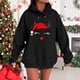 thumbnail image 5 of MHFRRA Sudadera con Capucha para Parejas, Divertida y A Juego, de Manga Larga, Estilo Informal y Deportivo Negro, 5 of 5