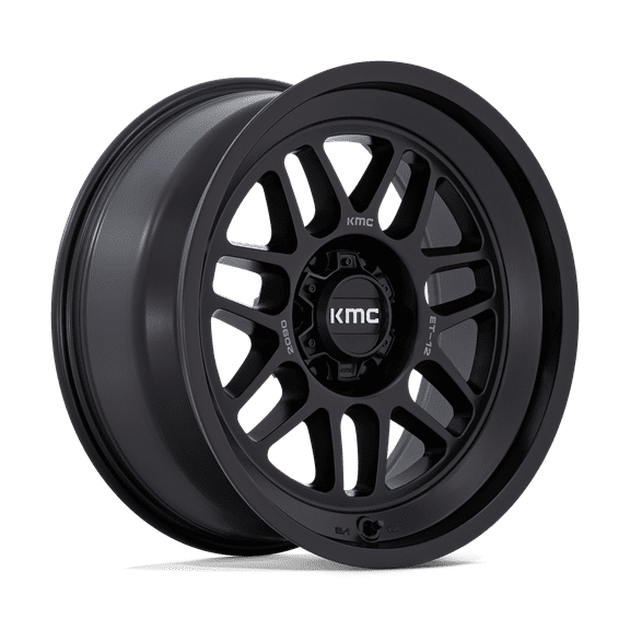 KMC Cast Aluminum Rim KM725 20X9 5X5.0 S-BLK 0MM, KM725MX20905000