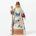 thumbnail image 2 of Enesco Jim Shore Heartwood Creek Greek Santa Figurine, 7-Inch, Red, 2 of 3