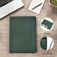 thumbnail image 2 of TYTX Compatible with MacBook Air Leather Case with Vents and Stand Function 13 Inch 2021 2020 2019 2018 (A2337 A2179 A1932), Green, 2 of 5