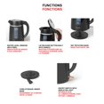 thumbnail image 4 of Starfrit Electric Kettle - Aurelia Collection - 1.7L Capacity - Water Level Indicator - Automatic Shut-Off - 1500W – Black, 4 of 6