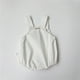 thumbnail image 4 of Gibobby Mameluco para niño sin mangas para bebé recién nacido, niñas y niños, con bolsillo, para verano y otoño(Blanco, 18-24 Meses), 4 of 5