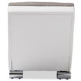 thumbnail image 4 of Baxton Studio Percy Chaise Lounge in Gray and White, 4 of 4