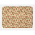 thumbnail image 1 of Poppy Flower Bath Mat, Romantic Soulful Bouquet of Springs and Leaves Pattern in Pastel Colors Print, Plush Bathroom Decor Mat with Non Slip Backing, 29.5" X 17.5", Multicolor, by Ambesonne, 1 of 2
