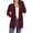 Wine, variant on Stichou Women's Long Sleeve Cardigan Lightweight Casual Open Front Cardigans with Pockets Hot Pink S