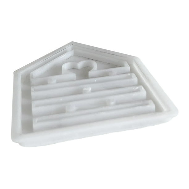 Molde Silicona para Casa Empalme Hueco Navideña 3D