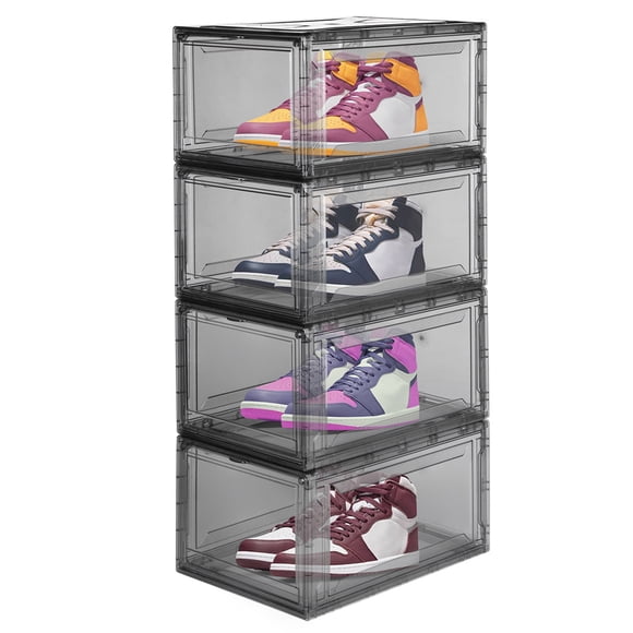 Zapatera Alexa Humo Set De 4 Piezas