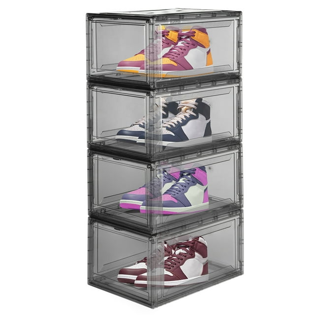 Zapatera Alexa Humo Set De 4 Piezas