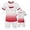 White, variant on Daznico Men Kids Boys Girls Jerseyss Training Shirts Short Sleeve Shorts Set Suit Football Outfits Tracksuit