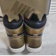 thumbnail image 4 of N I-K-E A i r-Jor-dan 1 High OG Black/ Metallic Gold DZ5485-071, 4 of 6