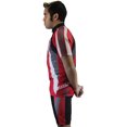 thumbnail image 3 of maks cycling jersey with sublimation print race cut short-sleeve bike biking shirt, 3 of 8