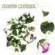 thumbnail image 3 of unbranded Guirnalda Decorativa De Flores Artificiales Moradas Para Jardín Con Textura Y, 3 of 6