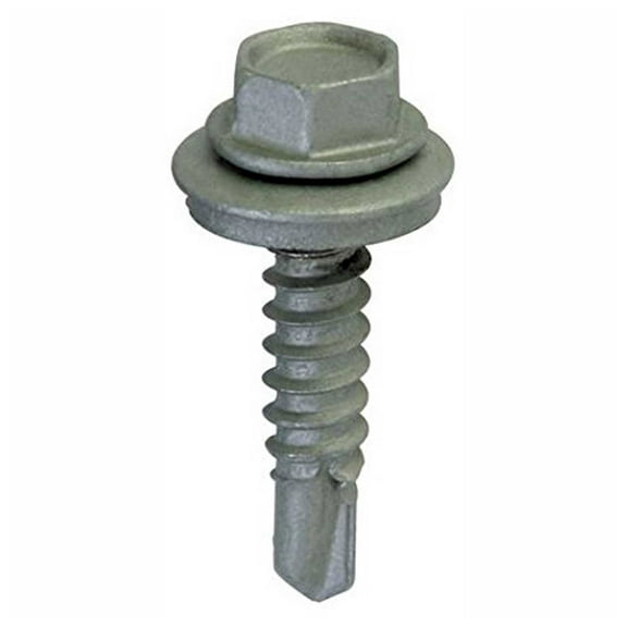 ITW Brands 21418 12 x 1 in. Zinc Metal Roof Screw