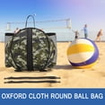 thumbnail image 2 of Bolsa de almacenamiento de voleibol de forma redonda Oxford elástico lavable para deportes al aire libre Hugtrwg Para estrenar, 2 of 8