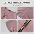 thumbnail image 6 of Wholesale V-Neck Scrub Set - Solid Color Hygienic Workwear with Pockets for Women (Jogger Pants, 8 Colors, Quick-Dry), 6 of 6